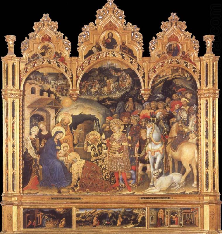 Adoration of the Magi, Gentile da Fabriano